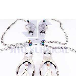 CalExotics Morsetti Per Capezzoli, Sujetador de Pezones de 4 Puntos con Cadena y Abrazaderas, con Certificación CE, Gran Venta - Product Image 5