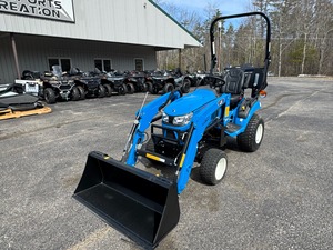 Tractor compacto LS MT125 de uso pesado con cargador frontal y retroexcavadora en venta - Product Image 4