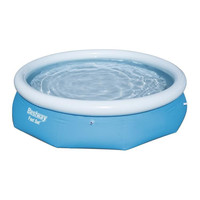 Spa gonflable familial et piscine pour enfants de 305x76cm, en PVC 3 couches, forme ronde, installation rapide