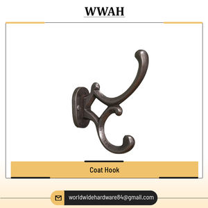 Bulk Distributor Selling Low Price New Design Coat Hook <b>Towel</b> Hook Hanger <b>Wall</b> <b>Mounted</b> Coat Hook From India - Product Image 6