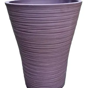 Attractive FRP Liner Designer Vertical artificial Tall Beautiful look Fiberglass Planter made in india multi color garden sets