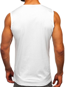 เสื้อแขนกุดแห้งเร็วสำหรับผู้ชายเสื้อกล้ามฟิตเนสวิ่งลำลองแฟชั่นฤดูร้อน - Product Image 2