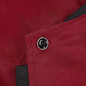 Giacca da Chef per Uomo di Alta Qualità Personalizzata all'Ingrosso, Uniforme in Cotone con Logo Personalizzato per Ristoranti <span class=keywords><strong>e</strong></span> Bar - Product Image 6