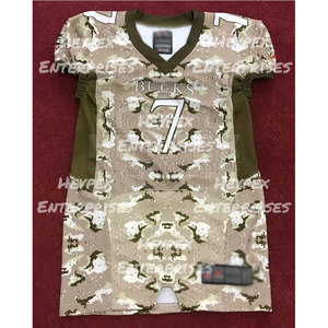 Último diseño manga corta uniforme de fútbol americano transpirable nuevo estilo a granel precio al por mayor - Product Image 2