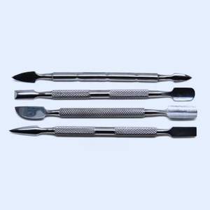 Juego de 4 Piezas de Acero Inoxidable para el Cuidado de las Uñas, Empujador de Cutículas, Cuchara, Cortaúñas, Lima, Kit de Manicura y Pedicura Quirúrgico con Certificación CE - Product Image 2