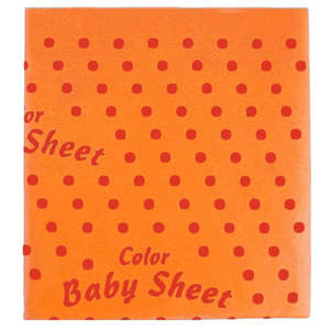 แผ่นพลาสติกสำหรับเด็กแรกเกิด - สีส้ม - Product Image 1