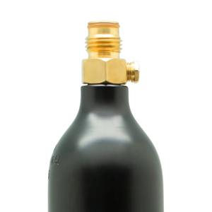 Válvula de CO2 para paintball de 12 oz con interruptor, válvula de latón M18 1.5, disco de seguridad 3K - Product Image 6