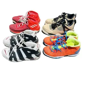 Yeni varış ucuz fiyat kullanılan spor koşu ayakkabıları erkekler ikinci el sneakers balya