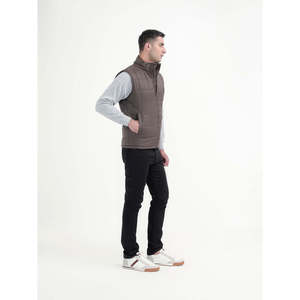 เสื้อแจ็คเก็ตบุนวมมีซิปแขนกุดสำหรับผู้ชาย KRAZ - Product Image 3