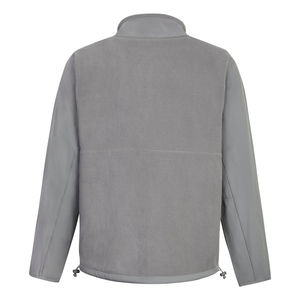 Vente en gros de vestes et manteaux en laine d'agneau pour hommes personnalisés pour un poids lourd chaleur coupe régulière polaire nylon fermeture éclair veste Sherpa - Product Image 2