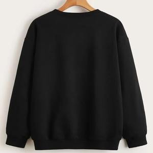 Ropa de calle pesada de alta calidad, jersey de tela compuesta OEM, liso en blanco, estampado personalizado, anticontracción, recortado, Vintage - Product Image 3