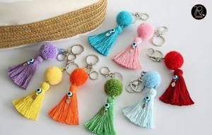 Tassel for Jewelry Earrings Bags Keychains Craft DIY <b>Accessories</b> Handmade Cotton Wholesale Custom Colors Low MOQ Supplier - Product Image 5