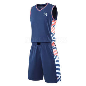 Uniformes de basket-ball sans manches confortables et respirants, grande taille, haute qualité, légers, séchage rapide, 100% polyester - Product Image 2