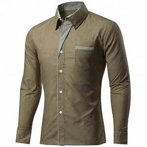 OEM Service Custom Made Comfortable Men <b>Dress</b> <b>Shirt</b> New Men Fashion Simple Design <b>Dress</b> <b>Shirts</b> - Product Image 5
