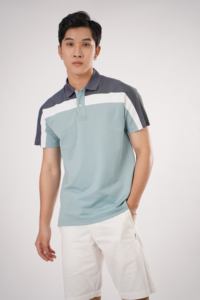 2025 Venta caliente hombres Polo con una tapeta de botón poliéster Spandex polos personalizados uniformes ropa de hombre Vietnam mayorista - Product Image 3