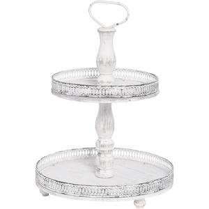Moderno Soporte para Tartas de Metal Negro de 3 Niveles, Diseño Elegante, de Alta Calidad y Resistente para Bodas, Fiestas y Exhibición de Postres - Product Image 4