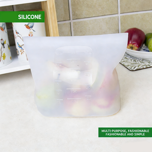 Airtight Leak-proof BPA Free Reusable Silicone Food <b>Storage</b> Bags & Containers <b>Microwave</b> Safe - Product Image 4