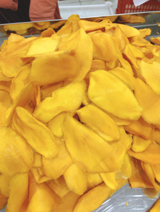 Dried Mango Slices Natural <b>Sweet</b> Fruit Snack Oval Shape Packaged - Product Image 3