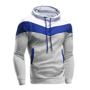 Sudadera con Capucha de Algodón 100% OEM, Corte Holgado, con Bolsillo, Gruesa para Invierno, con Logotipo Personalizado - Product Image 1