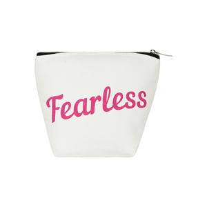 Sac cosmétique écologique à la mode en coton à prix d'usine avec logo personnalisé petite pochette cosmétique à fermeture éclair pour la papeterie de voyage - Product Image 5