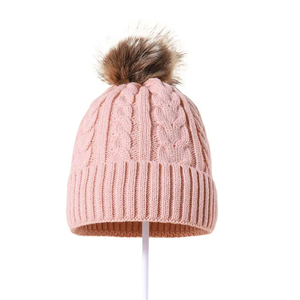 Wholesale Custom Knit <b>Beanie</b> <b>Hat</b> With Logo Winter Warm Embroidered Ribbed Cuffed Fisherman <b>Slouchy</b> <b>Beanies</b> Fashion Unisex - Product Image 5