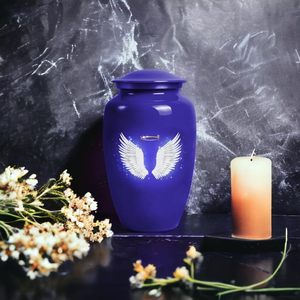 Angles Wings Urn <b>for</b> Adults <b>Ashes</b> Female & Male Burial Cremation Urns <b>for</b> Human <b>Ashes</b> Women & Men Funeral Custom SIze Urn - Product Image 5