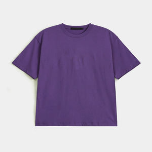 OEM Oversize Shirt Custom T Shirt 100% Cotton Heavyweight T-shirt Alta calidad con bajo precio stock - Product Image 1