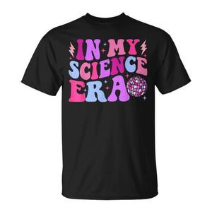 T-shirt In My Science Era pour adultes, unisexe, manches courtes, col rond, impression numérique, retour à l'école, remise des diplômes - Product Image 1