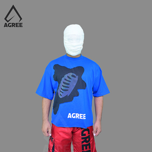 Camiseta de Algodón 100% para Hombre al por Mayor, Corte Regular Holgado, Ecológica, Casual, de Secado Rápido, Transpirable, con Cuello Redondo y Estampado Digital - Product Image 1