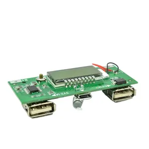 אלקטרוני כוח בנק fr4 94v0 בקר diyyb-642 והרכבה usb מטען pcb