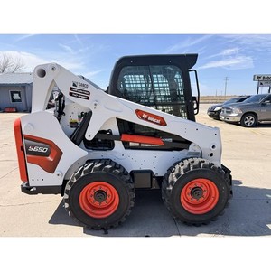 2026 for S650 Skid Steer <b>Loader</b> Used Mini Backhoe <b>Loader</b> with 4 Ton Rated Load Kubota Cat Engine Crawler Wheel Moving - Product Image 5