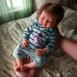 Babeside <span class=keywords><strong>Nancy</strong></span> Muñecas Bebé Reborn de 12 y 16 Pulgadas Completamente de Silicona Suave, Mini Juguete Realista de Bebé Durmiendo - Product Image 5