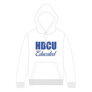 Hbcu เสื้อฮู้ดสวมหัวสีขาว Zeta phi Beta มีฮู้ดปัก chenille กรีก soreity Divine COLLEGIATE - Product Image 2