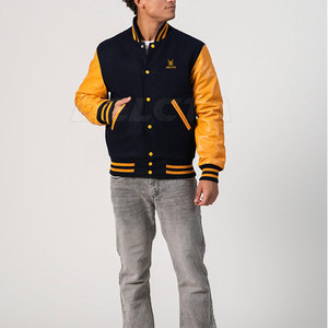 Wholesale Plus Size Men <b>Letterman</b> <b>Jacket</b> For Sale Outdoor Use Stand Collar Men <b>Letterman</b> <b>Jacket</b> - Product Image 5