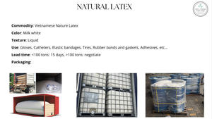 Latex de caoutchouc naturel de haute qualité-exportateur du Vietnam pour des applications industrielles - Product Image 5
