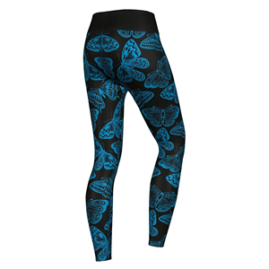 Vente en gros de pantalons de yoga pour femmes de haute qualité avec logo personnalisé Compression Scrunch Butt Fitness Pantalon de yoga mi-solide - Product Image 3