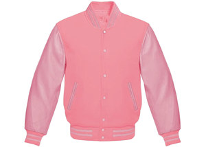 Chaqueta Letterman de Lana de Alta Calidad para Hombre, Premium, Casual, Impermeable, Transpirable, con Logotipo Frontal - Product Image 3