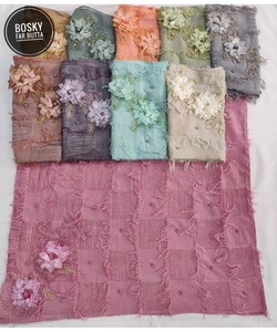 ชุดเดรสผ้าซาตินประดับลูกปัดสไตล์คลาสสิกสไตล์ตะวันออกกลาง - Product Image 3