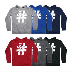 Sudadera con capucha de forro polar para hombre, negra, de invierno, a la moda, de manga larga, con cremallera, con logotipo personalizado al por mayor, impresión en cantidad, OEM personalizado - Product Image 5