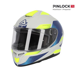 Casco Integrale Acerbis Krapon 22-06 in Fibra di Carbonio con Doppia Visiera, Guscio in PC e ABS, Taglia XL, Nuovo - Product Image 1