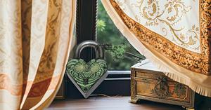 Antique Vintage Style Solid Brass Smart Padlock with 2 Keys Working Condition Locks - Product Image 5