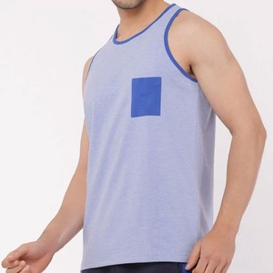 Camiseta sin Mangas para Hombre, Precio Razonable, Servicio OEM, Transpirable, Antiarrugas, Cómoda, la Mejor Tela, Superventas, Antiarrugas - Product Image 4