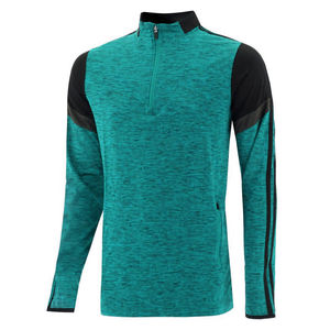 เสื้อกีฬา GAA ซิปครึ่งตัวพร้อมโลโก้แบรนด์ของคุณพิมพ์โลโก้ตามสั่งบริการ OEM ทุกสี - Product Image 1