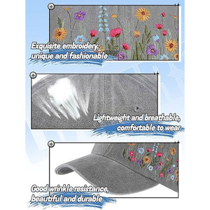 หมวกเบสบอลปักลายตามสั่งสำหรับผู้ชาย ฤดูใบไม้ผลิ ฤดูหนาว ผ้าฝ้าย 100% หลายสี ดีไซน์ใหม่มาแรง ปรับขนาดได้ ระบายอากาศได้ดี - Product Image 6