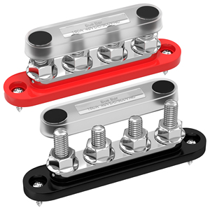 Barras Colectoras para Baterías de 48 Voltios, 300V CA, Caja de Terminales para Sistemas Marinos, Automotrices y Solares, Bloque de Distribución de Energía CC para Baterías de Litio - Product Image 1