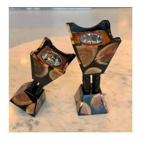 Elegante quemador Bakhoor de resina y madera para Ramadán para fragancia Árabe para el hogar durante la decoración del mes islámico de primavera - Product Image 2