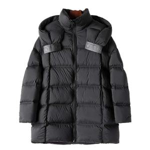 2024 chaqueta de invierno para mujer Snow Haven de gran tamaño negro con capucha y cremallera Abrigo acolchado soporte transpirable Nylon estampado cálido moda prendas de vestir - Product Image 4