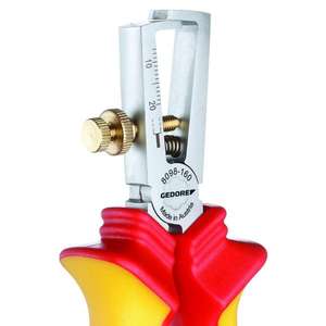 Alicates Pelacables Aislantes Gedore VDE con Fundas VDE - Product Image 4
