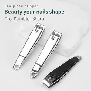 Carbon Stainless Steel <b>Nail</b> <b>Clippers</b> with Straight Blade Wide Jaw Opening-Professional Fingernail Toenail Trimmer Manicure Tools - Product Image 4