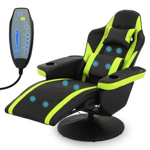 Les meilleurs fauteuils de jeu ergonomiques professionnels inclinables à dossier haut avec haut-parleurs pour les joueurs - Product Image 2